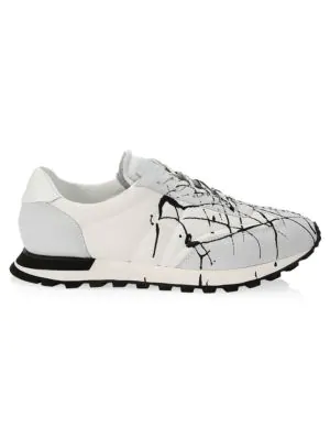 maison margiela painted sneakers