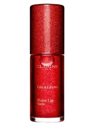 Shop Clarins Water Lip Stain In 06 Sparkling Red Water