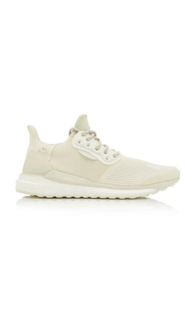 Shop Adidas X Pharrell Solar Hu Mesh Sneakers In White