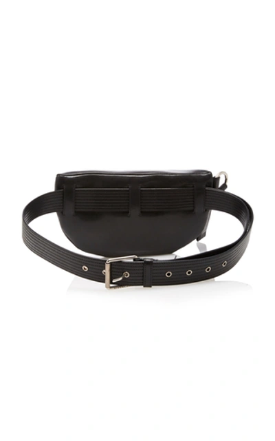 Shop Givenchy Logo-printed Leather Belt Bag In Black