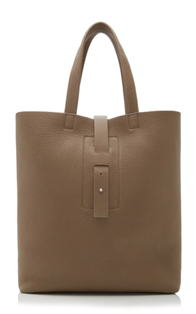 Shop Grey New York Grey New England New England Leather Tote In Brown