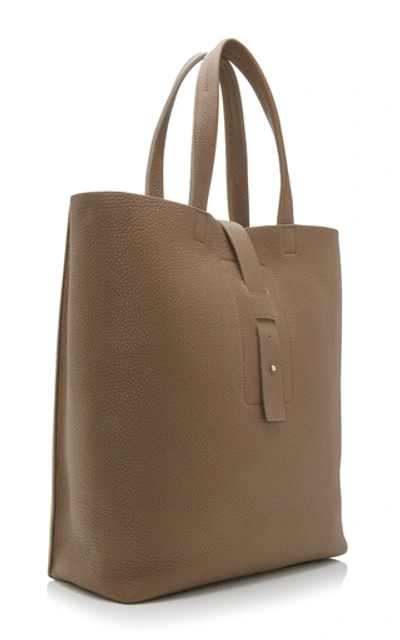 Shop Grey New York Grey New England New England Leather Tote In Brown