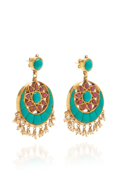 Shop Amrapali Tassel Drop Earrings In Multi