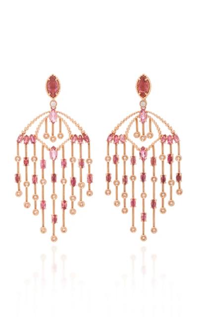 Shop Carla Amorim Memories Earrings In Pink