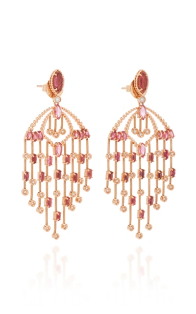 Shop Carla Amorim Memories Earrings In Pink