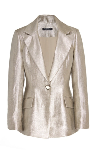 Shop Burnett New York Metallic Blazer