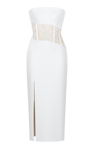 rasario white dress