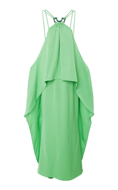 Shop Cult Gaia Lou Lou Cocoon Gown In Green