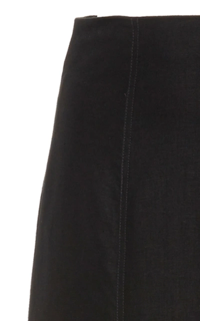 Shop Andres Otalora Rojas Long Skirt In Black
