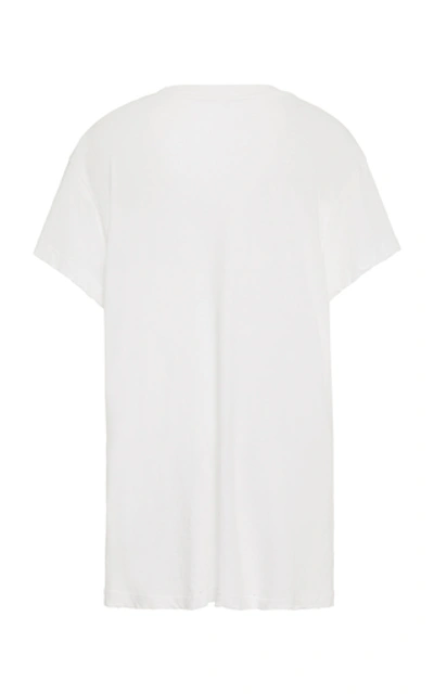 Shop Current Elliott Cotton-jersey T-shirt In White