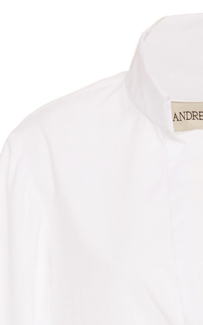 Shop Andres Otalora Teresa Blouse In White