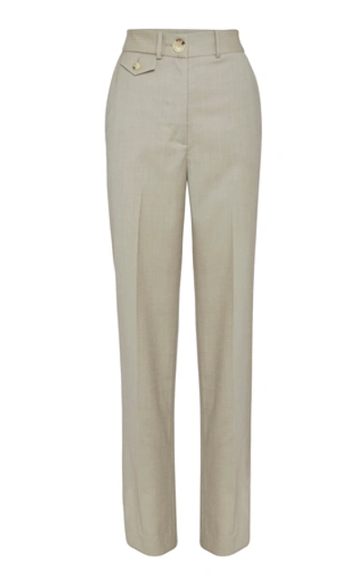 Shop Anna Quan Roxy Pants In Neutral