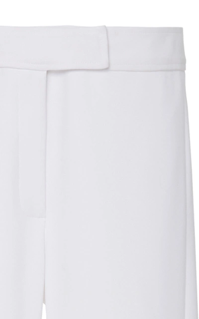 Shop Carolina Herrera Wide Leg Pant In White
