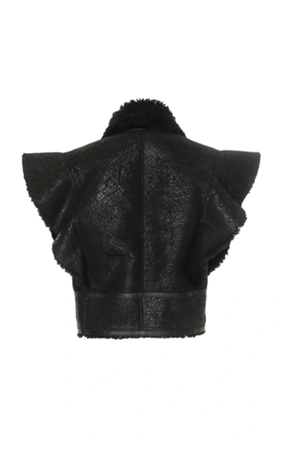 Shop Isabel Marant Alixa Belted Vest In Black