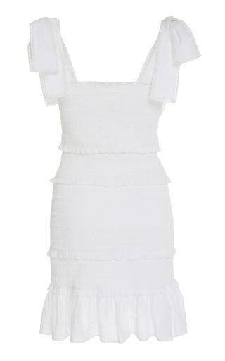 loveshackfancy belle dress white