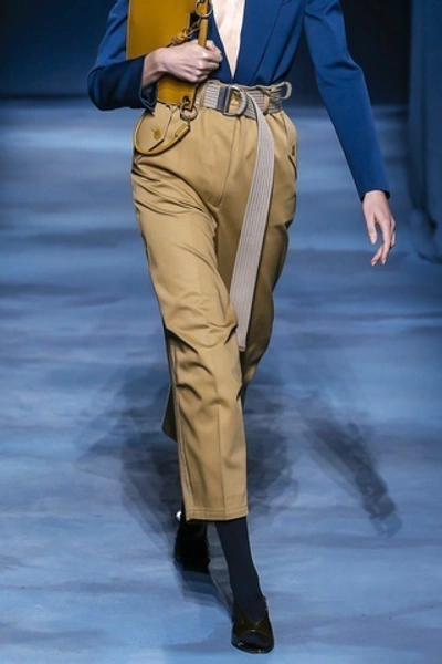 Shop Givenchy Straight Fit Pants In Neutral