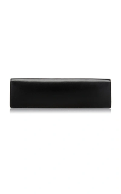 Shop Off-white Jitney 2.2 Leather Clutch In Black