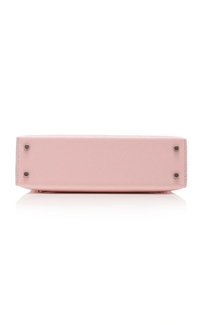 Shop Hermã¨s Vintage By Heritage Auctions Hermès 20cm Rose Sakura Epsom Leather Mini Kelly Ii In Pink