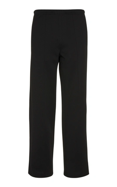 Shop Maison Margiela Side-stripe Jersey Pants In Black