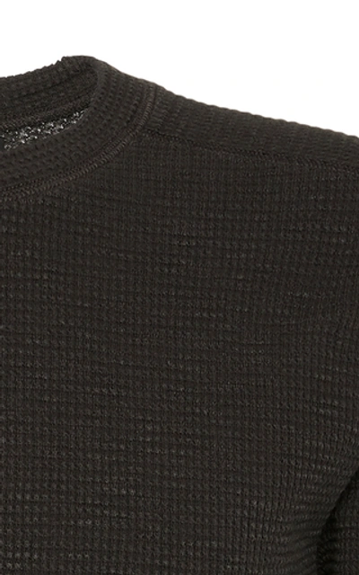 Shop Rrl Slub Cotton-jersey T-shirt In Black