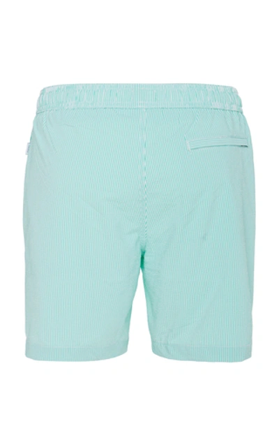 Shop Onia Charles Printed Swim Shorts In Stripe
