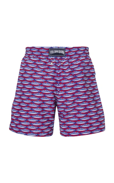 Shop Vilebrequin Moorea Marbella Printed Swim Shorts