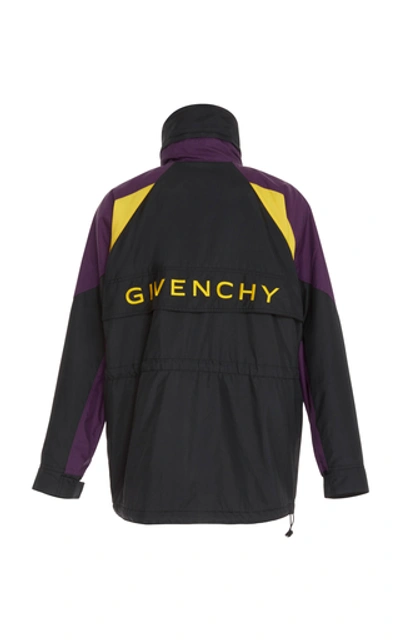 Shop Givenchy Colorblocked Windbreaker In Multi