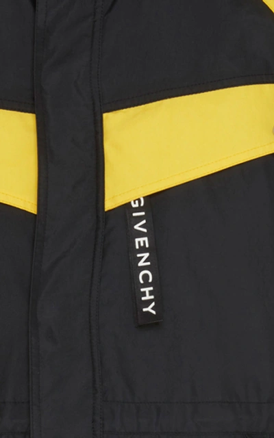 Shop Givenchy Colorblocked Windbreaker In Multi