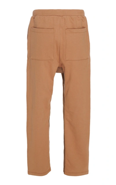 Shop Fear Of God Cotton-terry Sweatpants In Brown