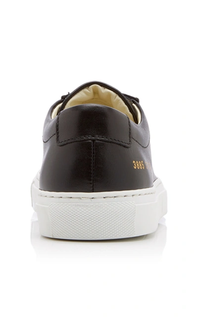 Shop Common Projects Original Achilles Two-tone Leather Sneakers In Black