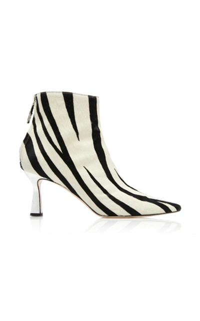 Shop Wandler Lina Printed Ankle Boots In Animal