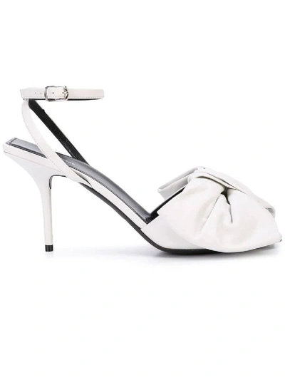 Shop Balenciaga Bow Ankle Strap Sandals