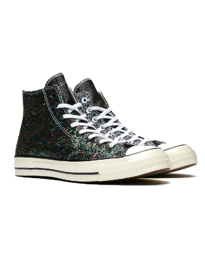 Converse X Jw Anderson Chuck 70 Hi Glitter Sneakers Black In Multi |  ModeSens