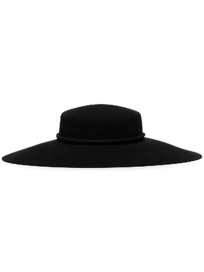 Shop Saint Laurent Chapeau Hat