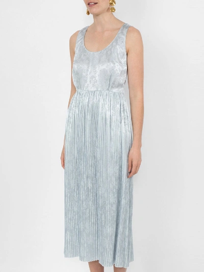 Shop Magda Butrym Shiraz Dress In Grey