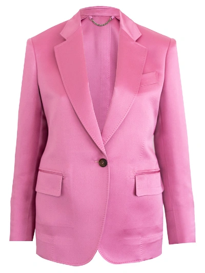 Shop Ferragamo Single-breasted Jacket In Silk