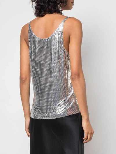 Shop Paco Rabanne Metallic Tank Top