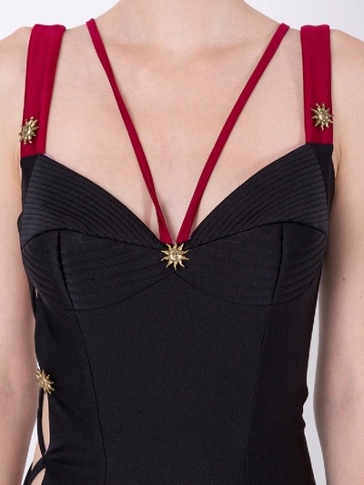 Shop Fausto Puglisi Corset Mini Dress