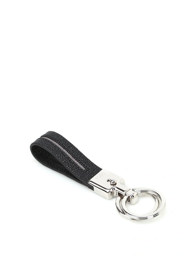 Shop Tod's Vallet Parking Black Key Holder