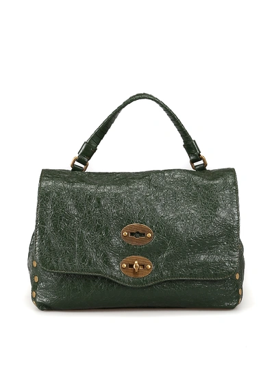 Shop Zanellato Postina S Lustro Bag In Dark Green