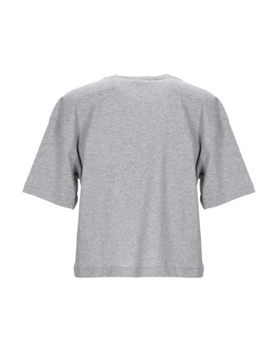 Shop Stella Mccartney T-shirts In Grey