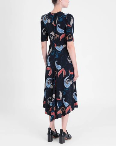 Shop See By Chloé Woman Midi Dress Black Size 2 Viscose