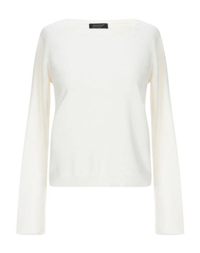 Shop Aragona Cashmere Blend In Ivory