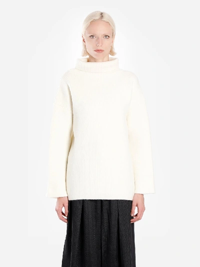 Shop Jacquemus Knitwear In White
