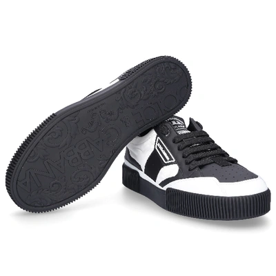 Shop Dolce & Gabbana Sneakers Black New Miami In Black,white