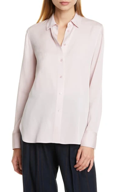 Shop Vince Slim Fit Shirt In Rosa Seco