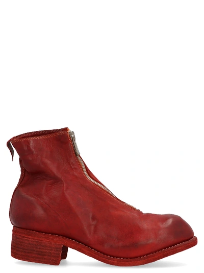 Shop Guidi Pl1 Shoes In Red