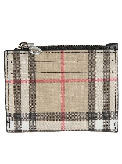 Shop Burberry Ls Simone Wallet In Black