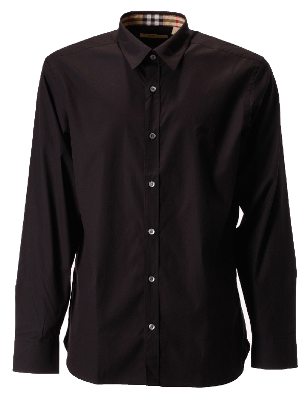 Burberry Button-up Shirt In Black 