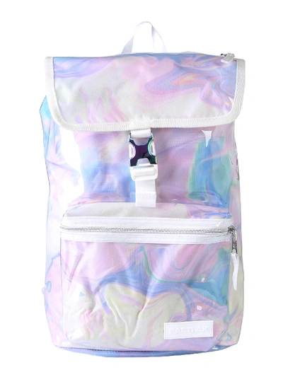 Eastpak Topher Marble Transparent Backpack In Multicolor | ModeSens